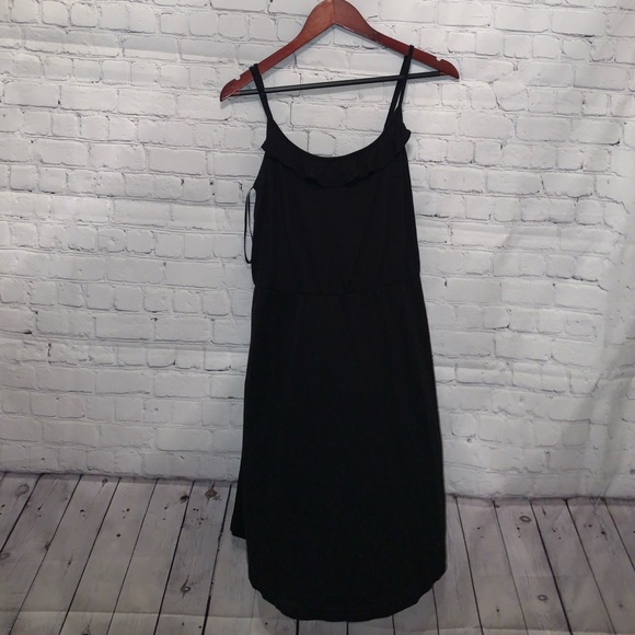 LOFT Dresses & Skirts - LOFT Petites Black Strapped Dress size MP